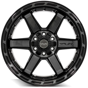 4Play Gen3 4P63 Gloss Black w/ Brushed Face & Tinted Clear 20x10.0 -18 6x139.7|6x135mm 106.1mm - Wheelwiz