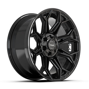 4Play Gen3 4P83 Gloss Black 20x9.0 0 6x139.7|6x135mm 106.1mm