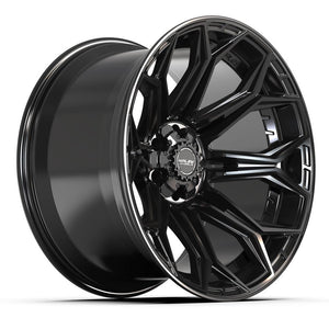 4Play Gen3 4P83 Gloss Black 22x12.0 -44 6x139.7|6x135mm 106.1mm