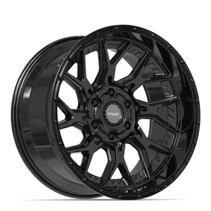 4Play 4PL28 Gloss Black 20x10 -18 6x135|6x139.7mm 106.1mm - Wheelwiz