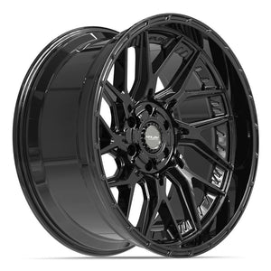 4Play 4PL28 Gloss Black 22x10 -18 6x135|6x139.7mm 106.1mm - Wheelwiz