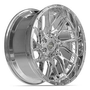 4Play 4PL28 Chrome 22x10 -18 6x135|6x139.7mm 106.1mm - Wheelwiz