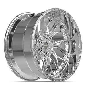 4Play 4PL28 Chrome 22x12 -44 6x135|6x139.7mm 106.1mm - Wheelwiz