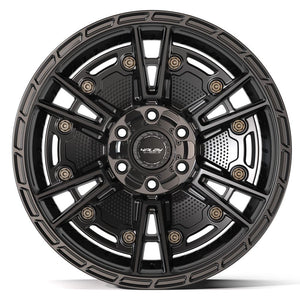 4Play Sport2.0 4PS01 Matte Black 20x9.0 -6 6x139.7|6x135mm 106.1mm