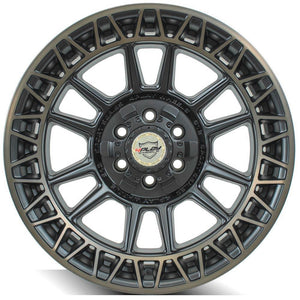 4Play Sport Series 4PS12 Satin Machined w/ Bronze 18x9.0 0 6x120mm 66.9mm