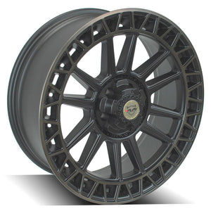 4Play Sport Series 4PS12 Satin Machined w/ Bronze 22x9.0 0 5x127|5x139.7mm 87.1mm
