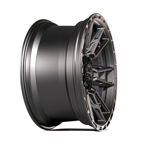 4Play Sport2.0 4PS20 Matte Black 20x9.0 -6 6x139.7|6x135mm 106.1mm - Wheelwiz