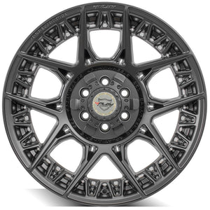 4Play Sport Series 4PS50 Satin Black Wheel 18x9.0 0 6x120mm 66.9mm