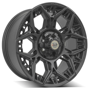 4Play Sport Series 4PS60 Satin Black Wheel 20x9.0 0 6x120mm 66.9mm