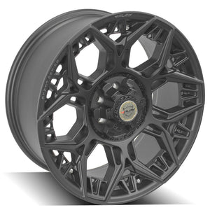4Play Sport Series 4PS60 Satin Black Wheel 20x9.0 0 6x120mm 66.9mm