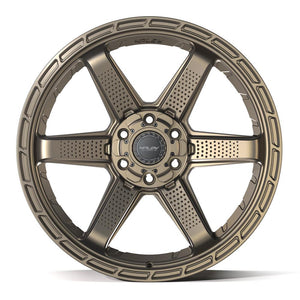 4Play 4PS63 Satin Bronze 22x9 -6 6x135|6x139.7mm 106.1mm - Wheelwiz