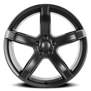 Factory Reproductions FR 77F Satin Black 20x11 +22 5x115mm 71.5mm