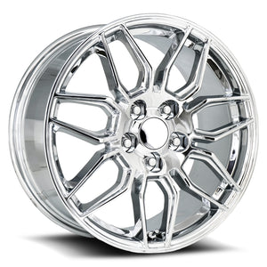 Factory Reproductions FR 401 Chrome 18x8.5 +54 5x120.65mm 70.3mm