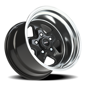 Vision Wheel 521H Gloss Black Machined Lip 15x10 -25 5x114.3mm 83.1mm - Wheelwiz