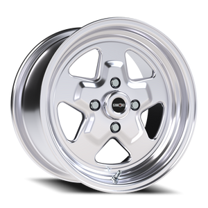 Vision Wheel 521H Polished 15x8 +27 4x108mm 72.6mm - Wheelwiz