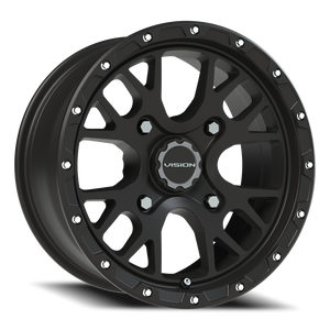 Vision Wheel 545 Satin Black 15x7 +13 4x110mm 86mm - Wheelwiz