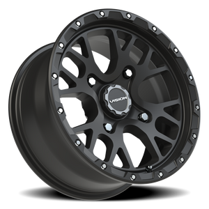 Vision Wheel 545 Satin Black 15x7 +13 4x156mm 131.1mm - Wheelwiz