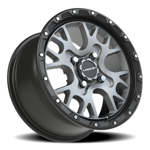 Vision Wheel 545 Satin Grey 14x7 +38 4x110mm 86mm - Wheelwiz