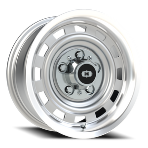 Vision Wheel 54 Silver Machined Lip 15x7 +6 5x127mm 78.2mm - Wheelwiz
