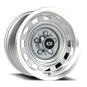 Vision Wheel 54 Silver Machined Lip 15x8 -18 5x120.65mm 70.4mm - Wheelwiz