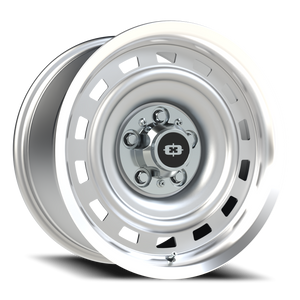 Vision Wheel 54 Silver Machined Lip 17x9 0 5x127mm 78.1mm - Wheelwiz