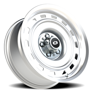 Vision Wheel 54 Silver Machined Lip 18x8 -6 5x127mm 78.1mm - Wheelwiz