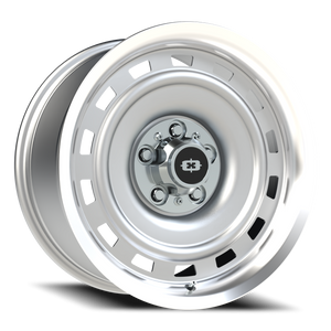Vision Wheel 54 Silver Machined Lip 18x9 0 5x127mm 78.1mm - Wheelwiz