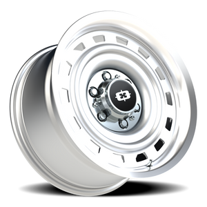 Vision Wheel 54 Silver Machined Lip 17x9 -12 6x139.7mm 108mm - Wheelwiz