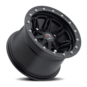 Vision Wheel 550 Matte Black 12x7 +3 4x136mm 110.5mm - Wheelwiz