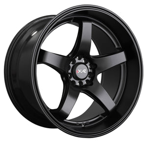 XXR Wheels 555 Flat Black 18x8.5 +35 5x100|5x114.3 73.1mm - Wheelwiz