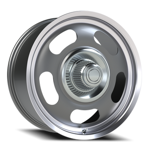 Vision Wheel 55 Gunmetal Machined Lip 20x9.5 +38 5x114.3mm 83mm - Wheelwiz