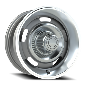 Vision Wheel 55 Silver 15x7 +6 5x127mm 81.7mm - Wheelwiz