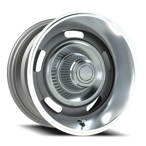 Vision Wheel 55 Silver 15x8 -6 5x120.65mm 81.7mm - Wheelwiz