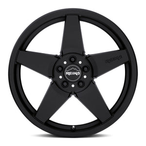 Reika R15 Satin Black 17x7 +15 5x100mm 65.1mm