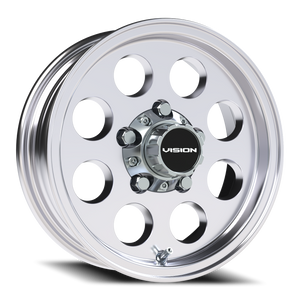 Vision Wheel 56VT Polished 13x4.5 0 5x114.3mm 83mm - Wheelwiz
