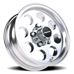 Vision Wheel 56VT Polished 13x4.5 0 5x114.3mm 83mm - Wheelwiz
