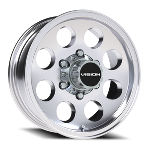 Vision Wheel 56VT Polished 15x6 0 6x139.7mm 108mm - Wheelwiz