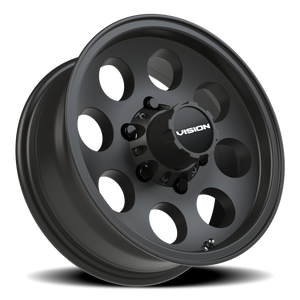 Vision Wheel 56VT Satin Black 15x6 0 6x139.7mm 108mm - Wheelwiz