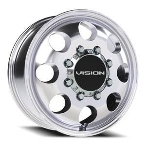 Vision Wheel 56 Polished 20x8.25 +115 8x170mm 125.2mm - Wheelwiz