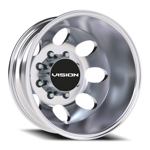 Vision Wheel 56 Polished 20x8.25 -232 8x165.1mm 121.4mm - Wheelwiz