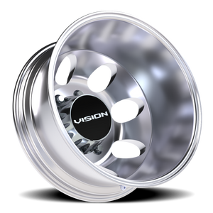 Vision Wheel 56 Polished 20x8.25 -232 8x165.1mm 121.4mm - Wheelwiz