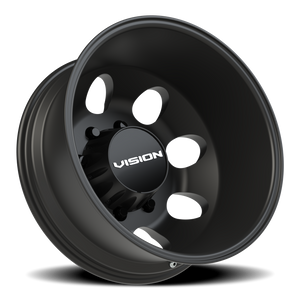 Vision Wheel 56 Satin Black 20x8.25 -184 8x165.1mm 121.4mm - Wheelwiz