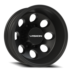 Vision Wheel 56 Satin Black 16x6 -137 8x165.1mm 125.2mm - Wheelwiz