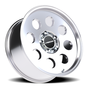 Vision Wheel 56 Polished 20x9 +12 5x139.7mm 108mm - Wheelwiz