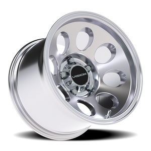 Vision Wheel 56 Polished 15x10 -25 5x114.3mm 83.1mm - Wheelwiz