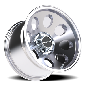 Vision Wheel 56 Polished 16x10 -25 5x114.3mm 83.1mm - Wheelwiz