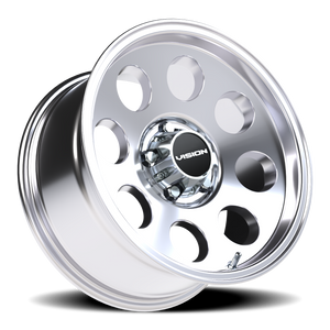 Vision Wheel 56 Polished 16x8 0 5x127mm 78.1mm - Wheelwiz