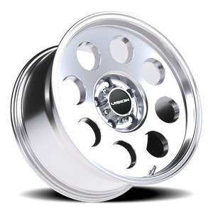 Vision Wheel 56 Polished 18x9 -12 5x127mm 78.1mm - Wheelwiz