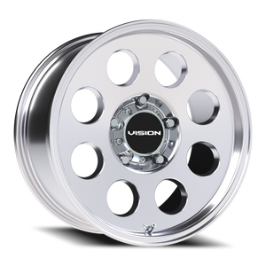 Vision Wheel 56 Polished 18x9 -12 5x139.7mm 108mm - Wheelwiz