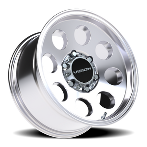 Vision Wheel 56 Polished 16x8 0 6x139.7mm 110mm - Wheelwiz